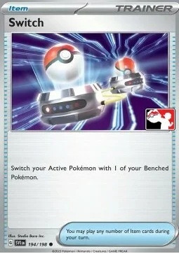 Scarlet & Violet (Base Set) 194/198 Switch (Prize Pack League Promo Non-Holo)