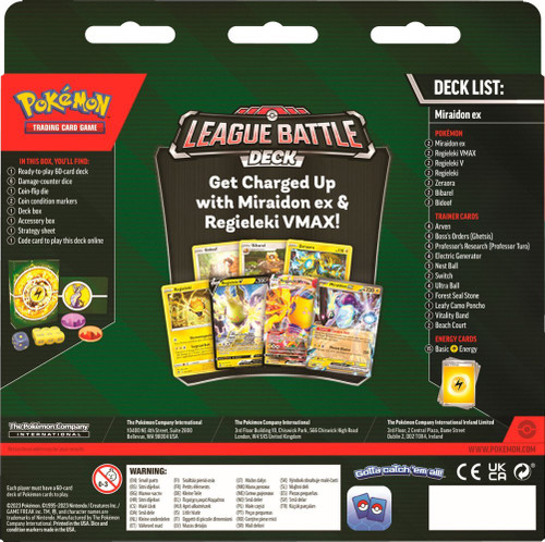 League Battle Deck: Miraidon ex