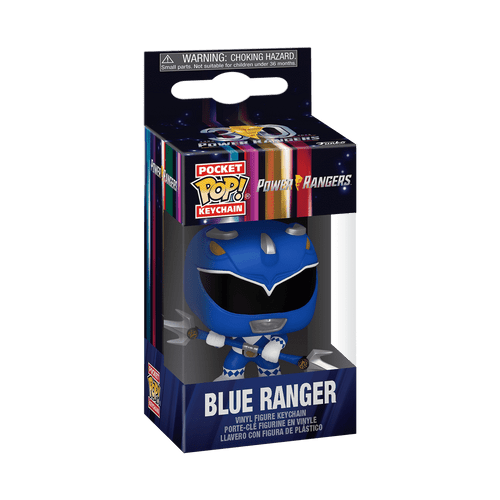 Pocket POP! Keychain: Mighty Morphin Power Rangers - Blue Ranger 30th Anniversary