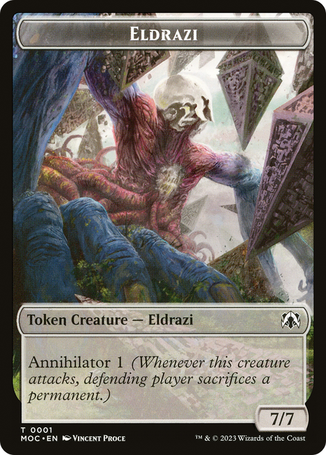 Eldrazi Token (7/7) (Proce)