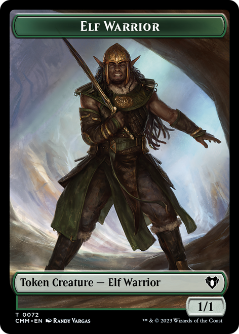 Elf Warrior Token (1/1) (Vargas)