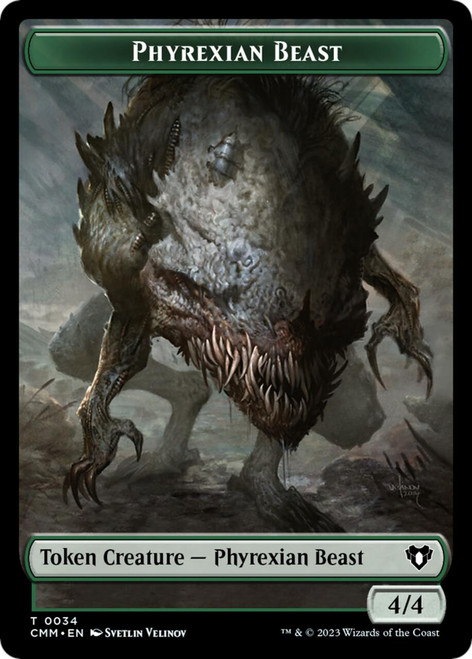 Phyrexian Beast (4/4) (Velinov)