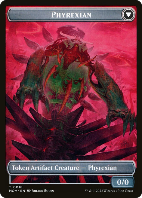 Phyrexian Token (0/0) (Bodin - C)