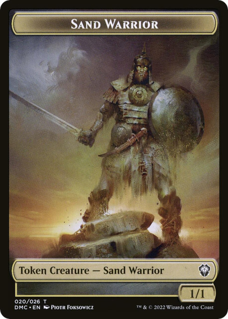 Sand Warrior Token (1/1) (Foksowicz)