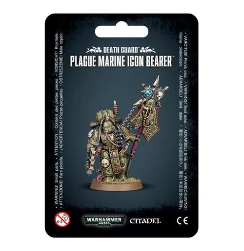 Warhammer 40,000 - Death Guard: Plague Marine Icon Bearer