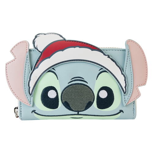 Disney: Stitch Holiday Cosplay Zip Around Wallet