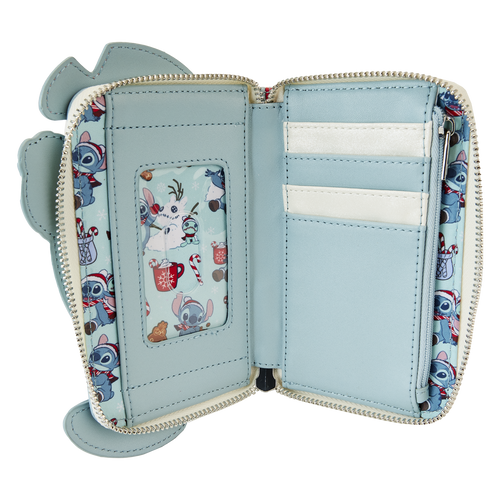 Disney: Stitch Holiday Cosplay Zip Around Wallet