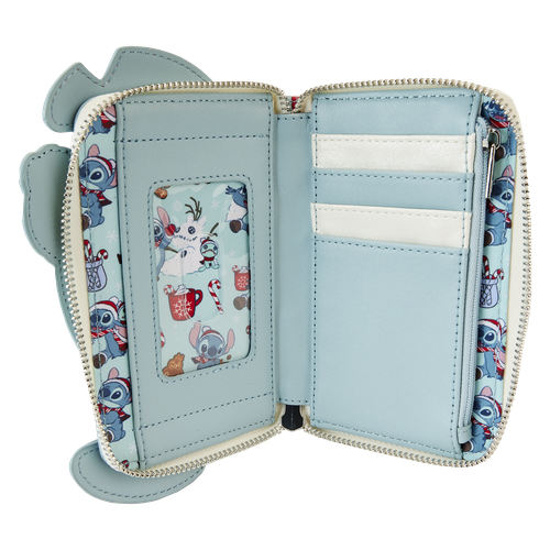 Disney: Stitch Holiday Cosplay Zip Around Wallet