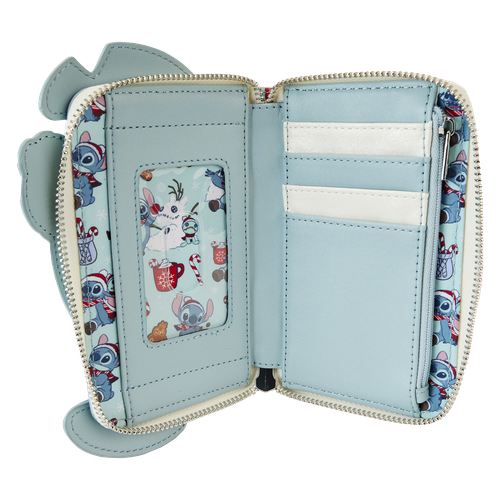 Disney: Stitch Holiday Cosplay Zip Around Wallet