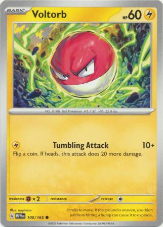 Scarlet & Violet 151 100/165 Voltorb