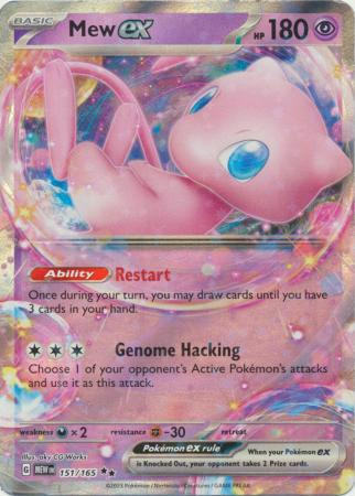 Scarlet & Violet 151 151/165 Mew ex (Half Art)