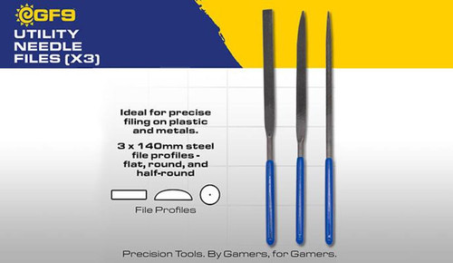 GF9 Utility: Needle Files (x3)