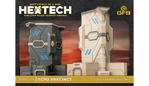 Battlefield in a Box HexTech: Trinity City - TCPD Precinct (x2)