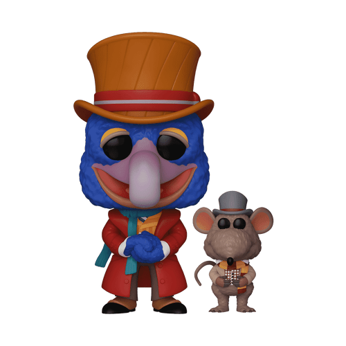 POP! Movies - The Muppet Christmas Carol #1456 Charles Dickens with Rizzo