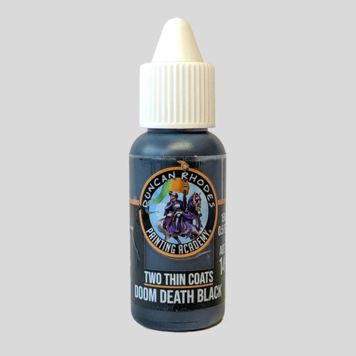 Two Thin Coats: Doom Death Black (Shadow)