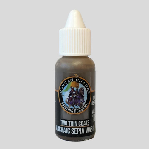 Two Thin Coats: Archaic Sepia Wash