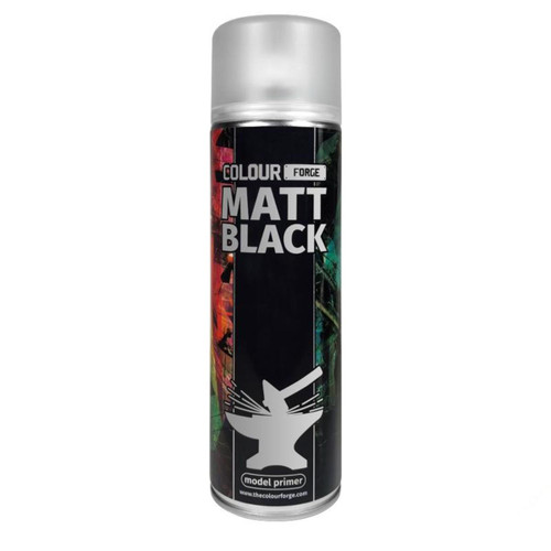 Colour Forge: Spray Paint - Matt Black