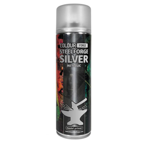 Colour Forge: Spray Paint - Steelforge Silver