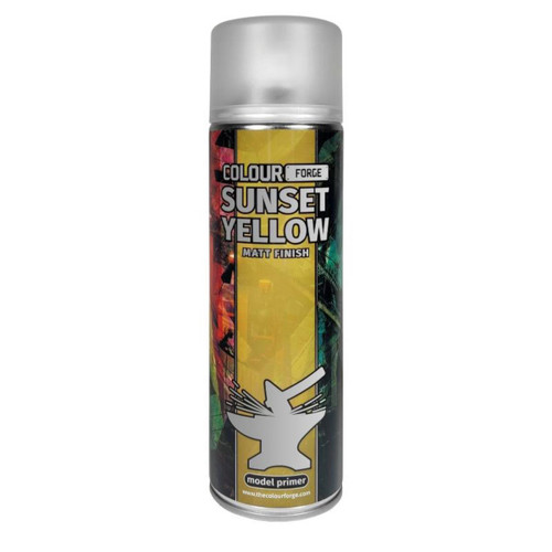 Colour Forge: Spray Paint - Sunset Yellow
