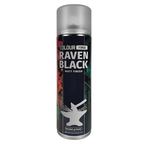 Colour Forge: Spray Paint - Raven Black