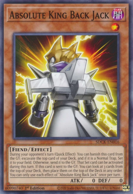 SDCK-EN016 Absolute King Back Jack