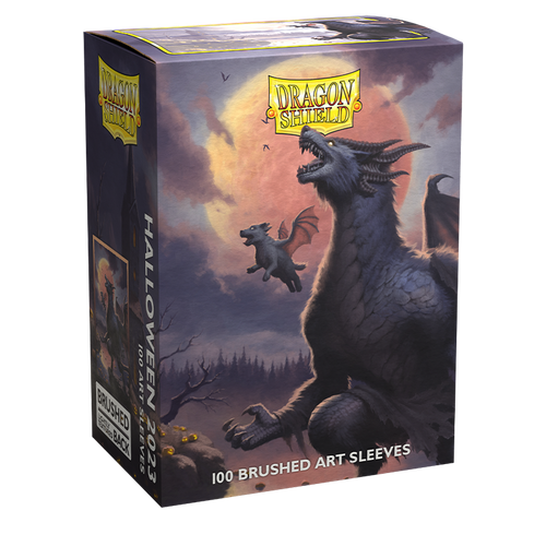 Dragon Shield Brushed Art Sleeves -Halloween 2023 (100)