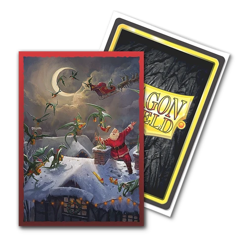 Dragon Shield Brushed Art Sleeves - Christmas 2023 (100)