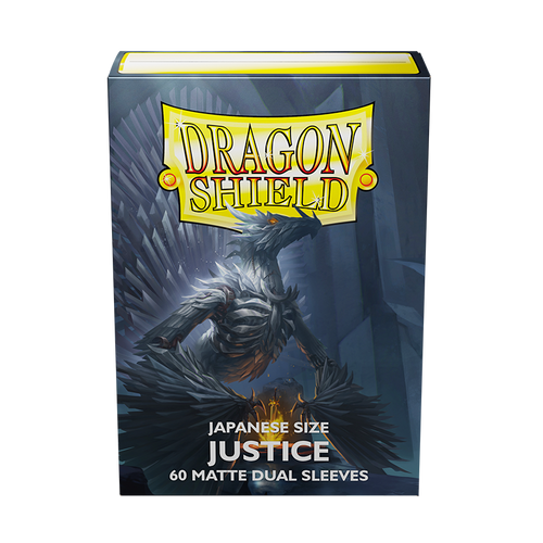 Dragon Shield Japanese size Dual Matte Sleeves - Justice (60)
