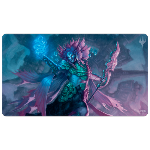 MTG The Lost Caverns of Ixalan Playmat featuring Hakbal of the Surging Soul