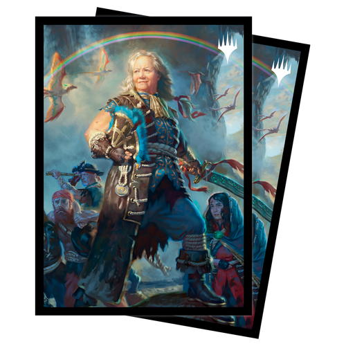 MTG The Lost Caverns of Ixalan Deck Protector Sleeves featuring Admiral Brass, Unsinkable