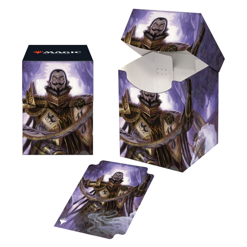 MTG The Lost Caverns of Ixalan 100+ Deck Box featuring Clavileno, First of the Blessed