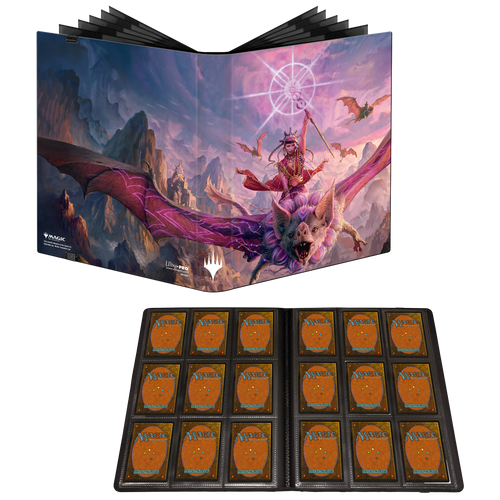 MTG The Lost Caverns of Ixalan 9-Pocket PRO-Binder featuring Bat Rider Marketing Art