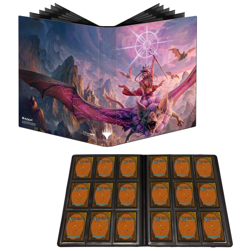 MTG The Lost Caverns of Ixalan 9-Pocket PRO-Binder featuring Bat Rider Marketing Art