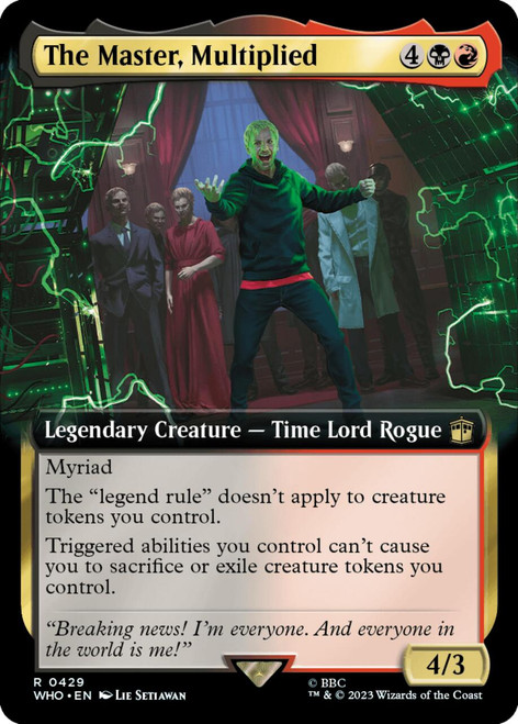 The Master, Multiplied (Extended Art)