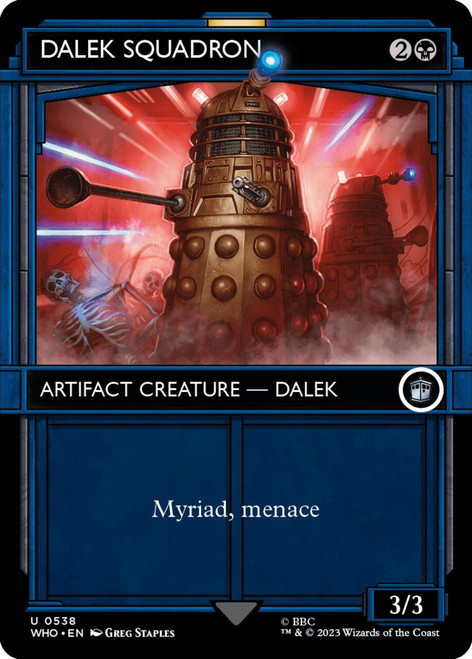 Dalek Squadron (Showcase Frame)