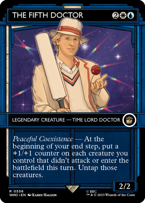 The Fifth Doctor (Showcase Frame)
