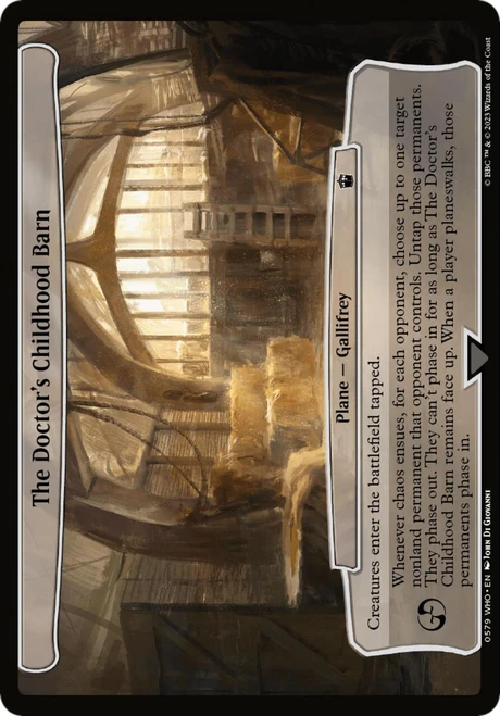 Plane - The Doctor's Childhood Barn