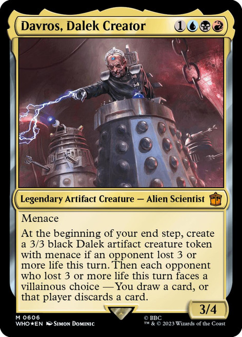 Davros, Dalek Creator (Surge foil)