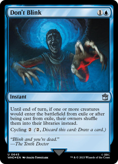 Don't Blink (Surge foil)