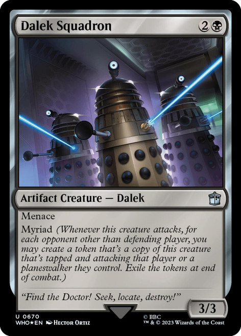 Dalek Squadron (Surge foil)