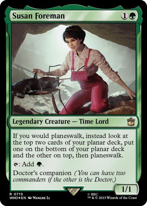 Susan Foreman (Surge foil)