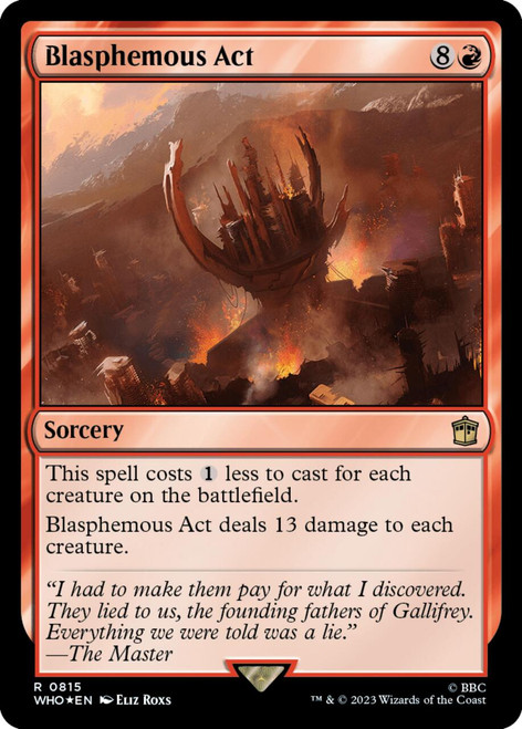 Blasphemous Act (Surge foil)