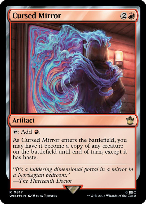 Cursed Mirror (Surge foil) | Universes Beyond: Doctor Who
