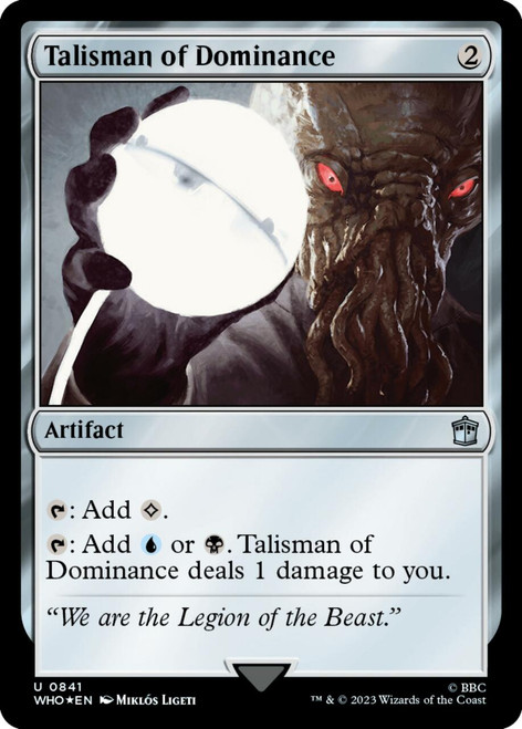 Talisman of Dominance (Surge foil)