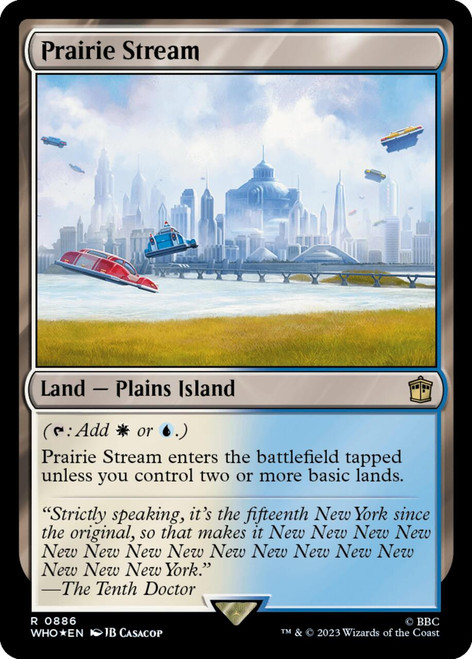Prairie Stream (Surge foil)