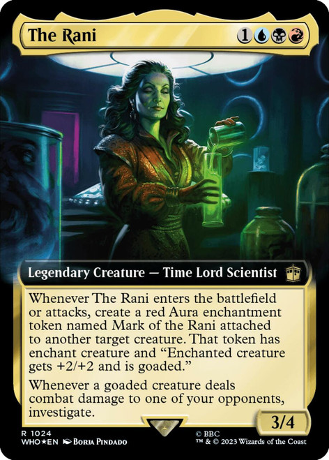The Rani (Extended Art) (Surge foil) | Universes Beyond: Doctor Who