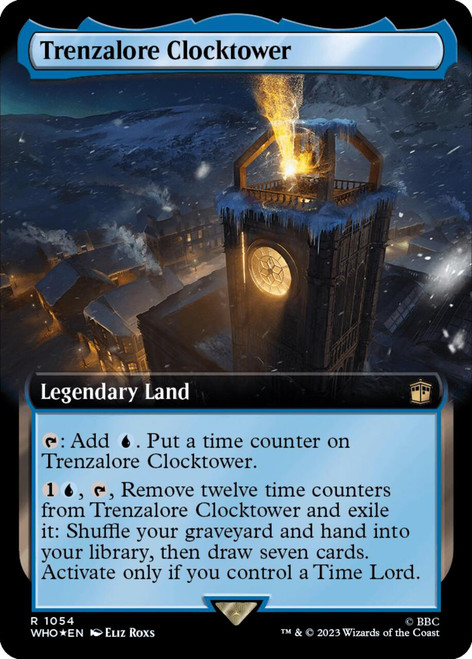 Trenzalore Clocktower (Extended Art) (Surge foil)