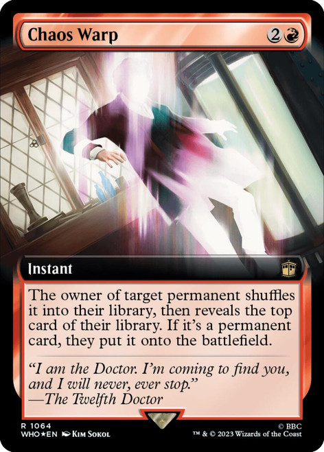 Chaos Warp (Extended Art) (Surge foil)