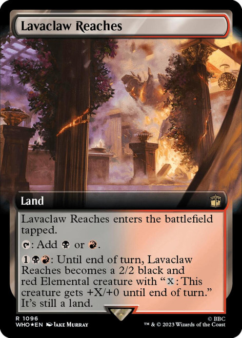 Lavaclaw Reaches (Extended Art) (Surge foil)
