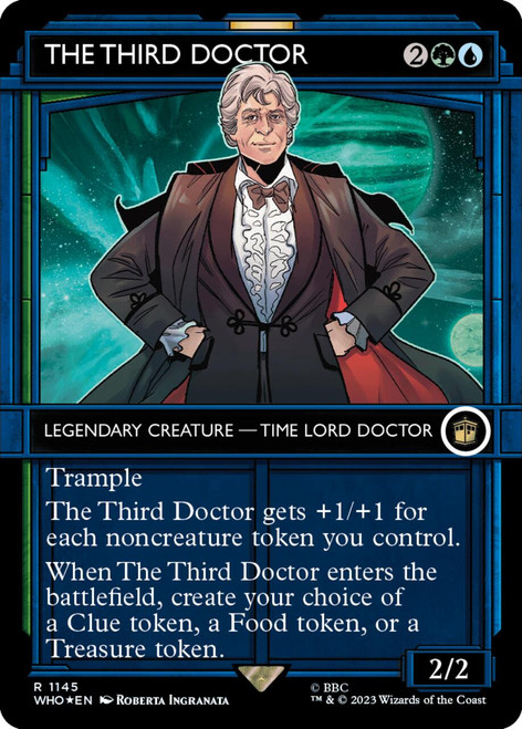 The Third Doctor (Showcase Frame) (Surge foil)